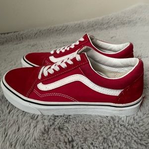 Old-Skool Vans - Red